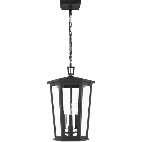 Sean Lavin Witley 3 Light 12.13 inch Textured Black Pendant Lantern Ceiling Light