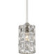Oliver 1 Light 5 inch Polished Nickel Mini Pendant Ceiling Light