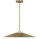 Drew & Jonathan Astra 1 Light 24 inch Satin Brass Pendant Ceiling Light, Medium