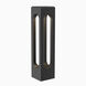 Altar 12 7.9 watt Black Bollard Light in 2700K Warm LED, WAC Landscape
