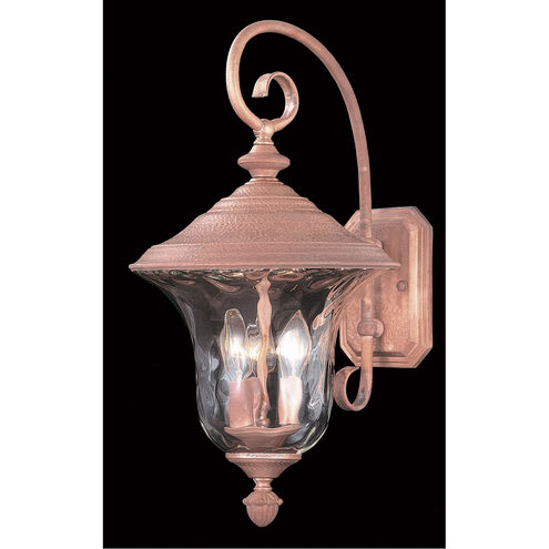 Carcassonne 3 Light 20 inch Iron Exterior Wall Mount