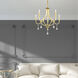 Glendale 5 Light 25 inch Polished Brass Chandelier Ceiling Light