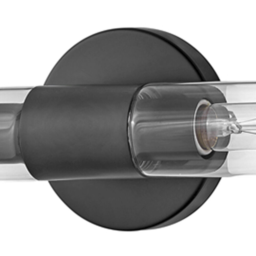 Shea LED 24 inch Black Bath Light Wall Light