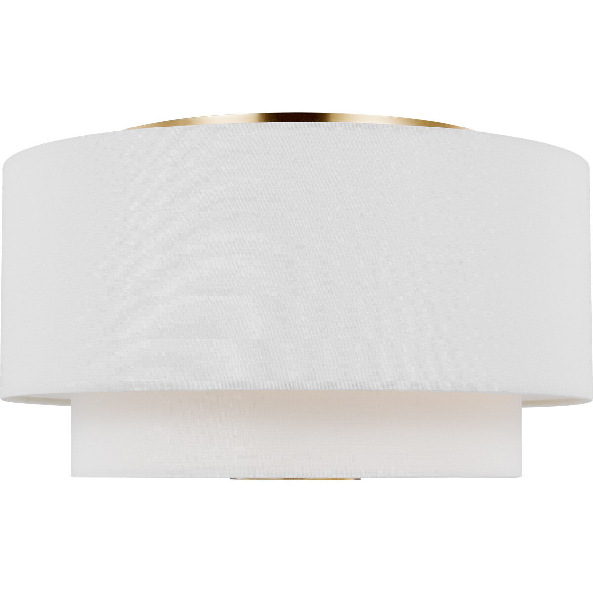 kate spade new york Sawyer 3 Light 18 inch Burnished Brass Flush Mount  Ceiling Light