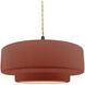 Radiance LED 14.5 inch Canyon Clay and Matte Black Pendant Ceiling Light