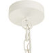 Ramya 1 Light 29.5 inch White Pendant Ceiling Light