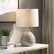 Accent 22 inch 60.00 watt Cool Gray Table Lamp Portable Light