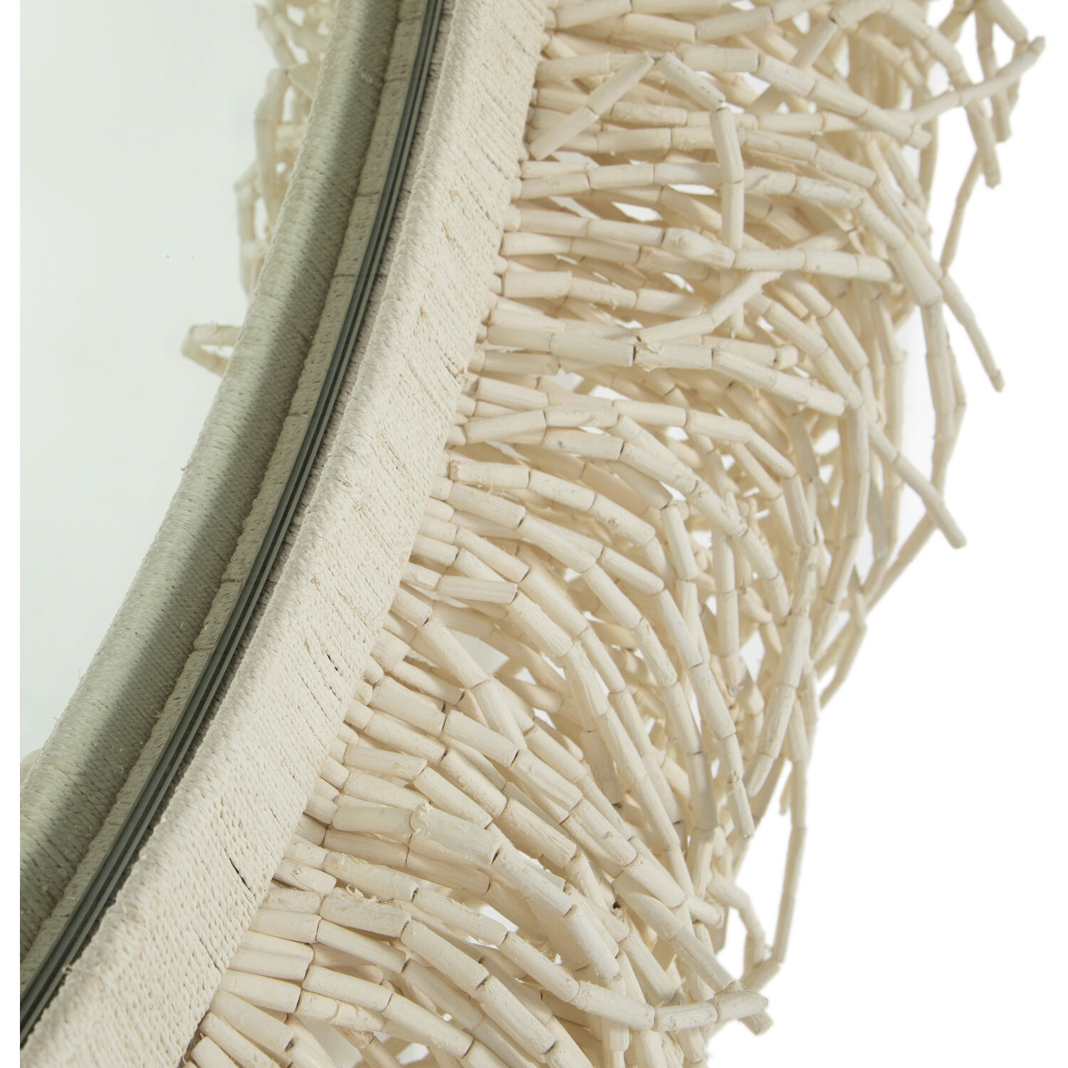 Giselle 45 X 45 inch Winter White Mirror