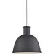 Irving 1 Light 15.75 inch Black Pendant Ceiling Light