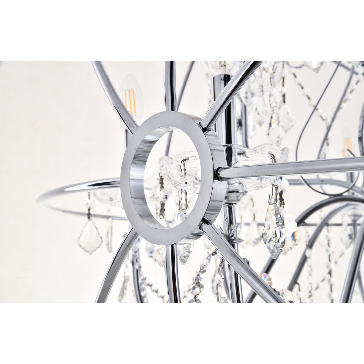 Cordelia 12 Light 44 inch Chrome Pendant Ceiling Light