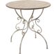 Anita 31.5 X 31.3 inch White Side Table