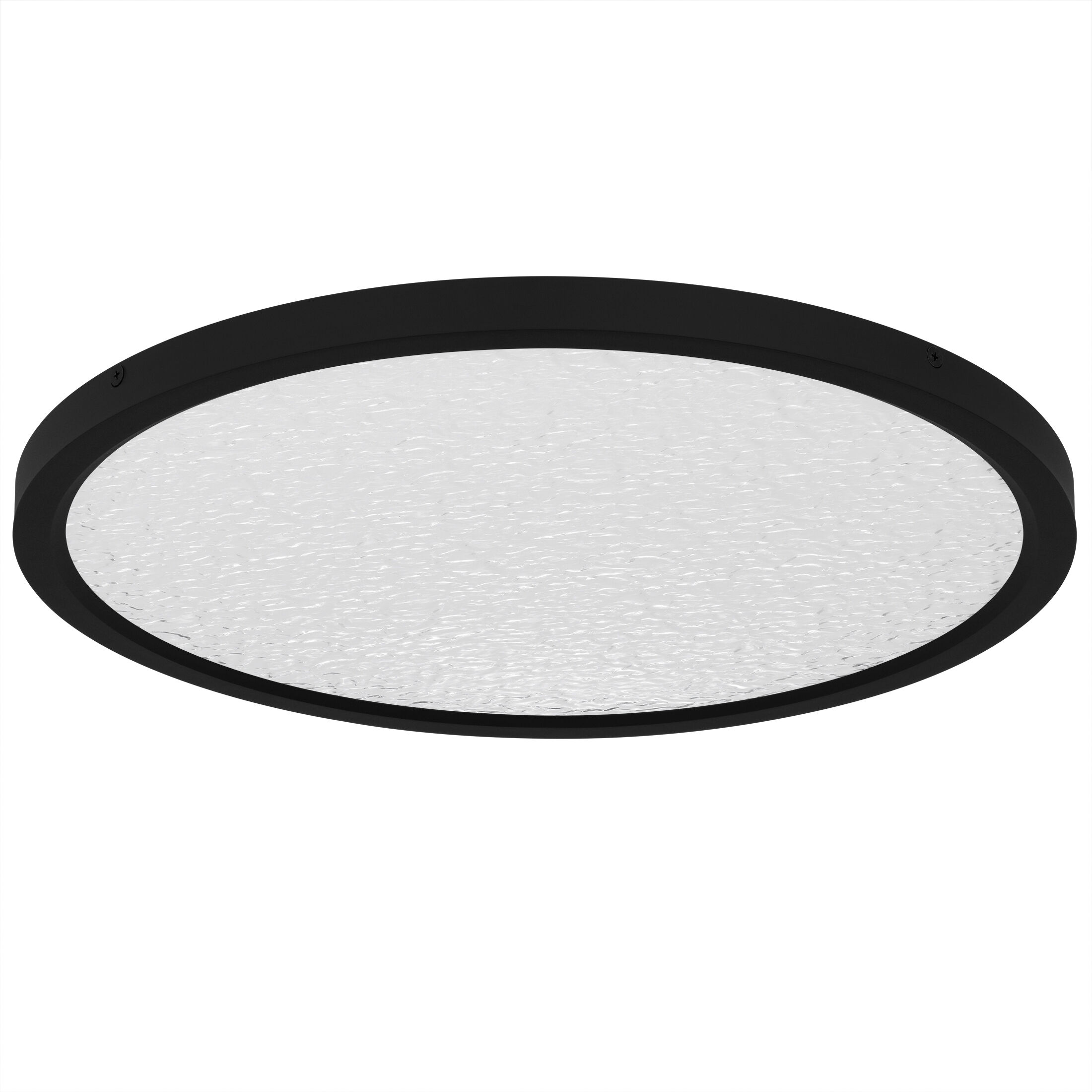Outskirts LED 20 inch Earth Black Flush Mount Ceiling Light, Large