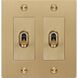 2G Toggle 120-277 Brass Light Switch