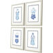 Waterside Blue and Gray Framed Art, Propac