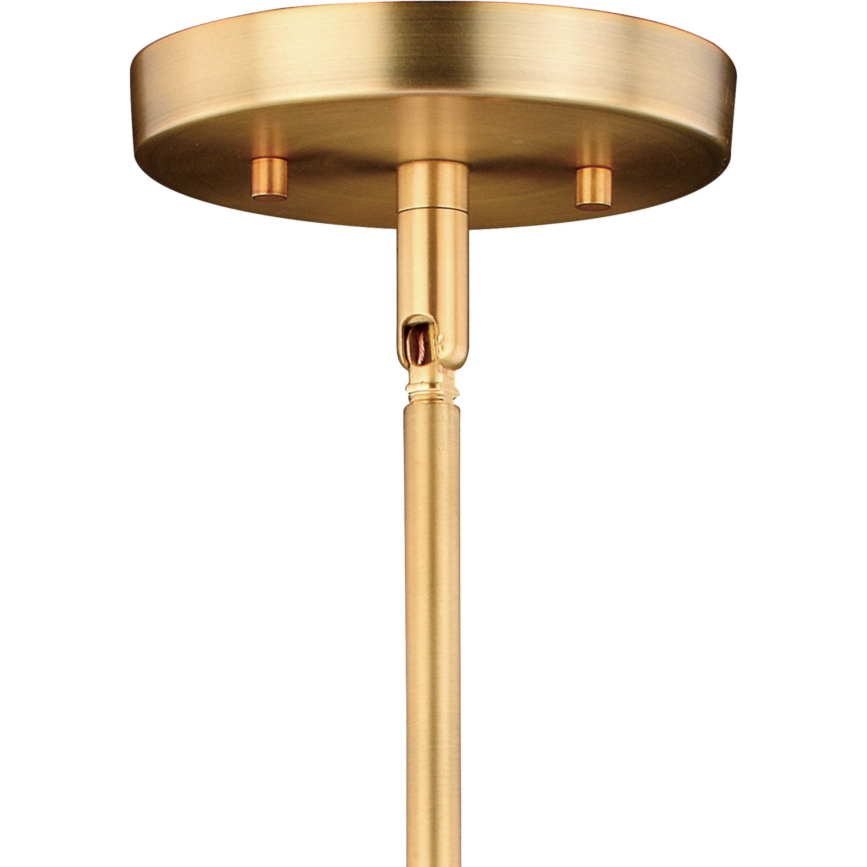 Estelle LED 19 inch Natural Brass Pendant Ceiling Light