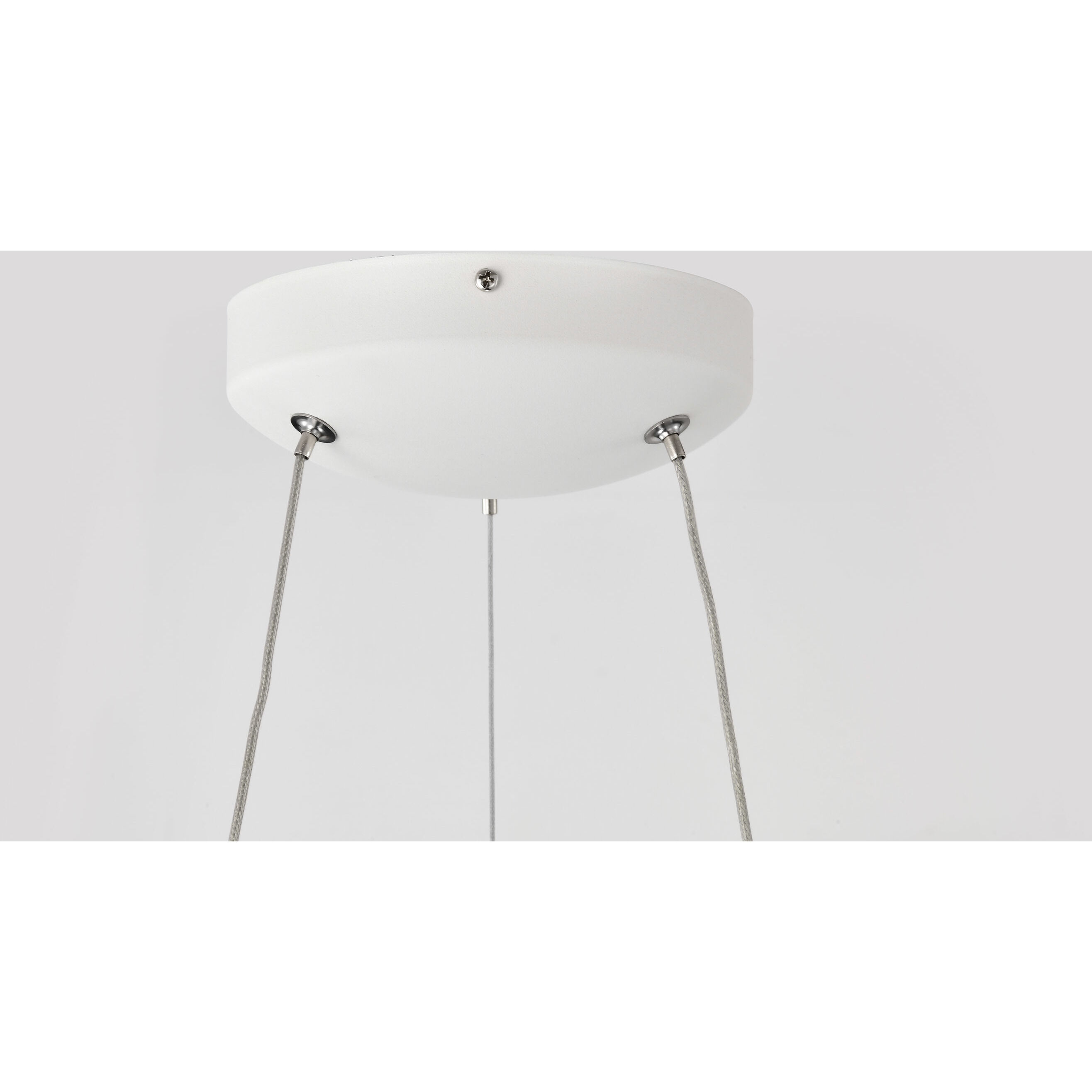 Orbit LED 17.75 inch White Pendant Ceiling Light