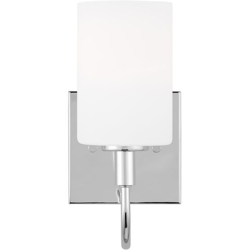 Oak Moore 1 Light 4.88 inch Chrome Bath Vanity Wall Light