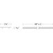X Track Black Outdoor Track Accessory Ceiling Light