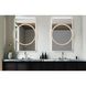 Trails 46 X 30 inch Gold LED Mirror
