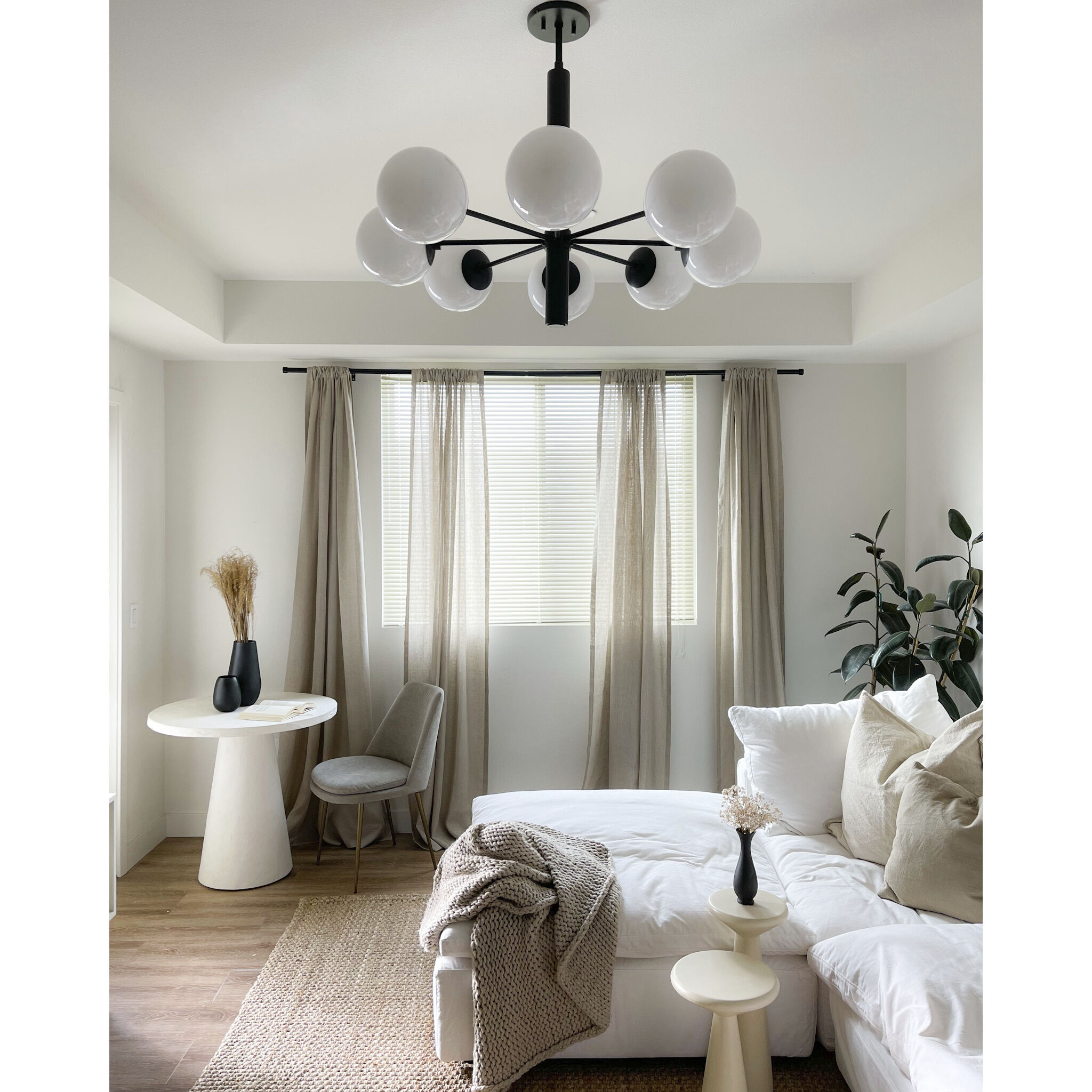 Stella 8 Light 36 inch Old Bronze Chandelier Ceiling Light