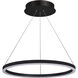 Tania 24 inch Black Pendant/Chandelier Ceiling Light