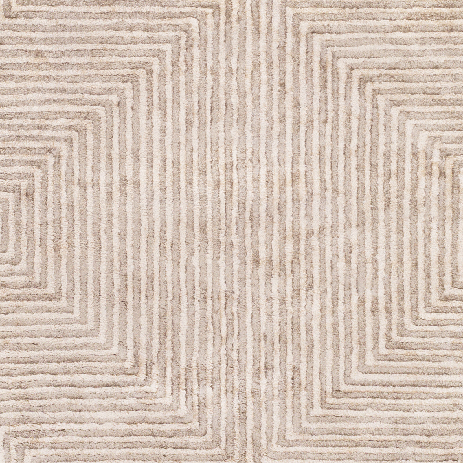 Quartz 90 X 60 inch Taupe Rug in 5 x 8, Rectangle