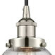 Edison Beacon 1 Light 6 inch Polished Nickel Mini Pendant Ceiling Light