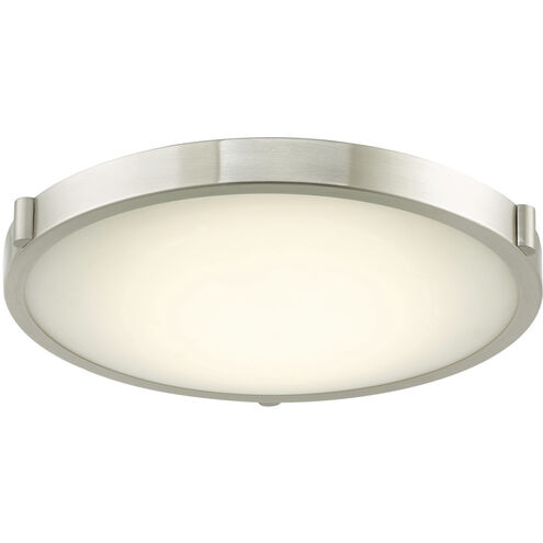 Halo LED 12.9 inch Brushed Nickel Flush Mount Ceiling Light