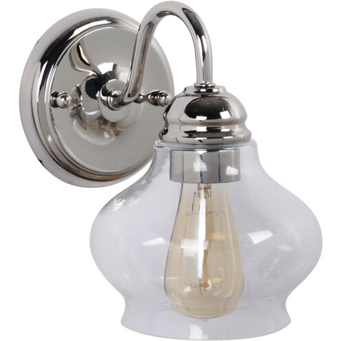 Yorktown 1 Light 6 inch Polished Nickel Wall Sconce Wall Light