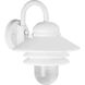 Newport 1 Light 13 inch White Outdoor Wall Lantern
