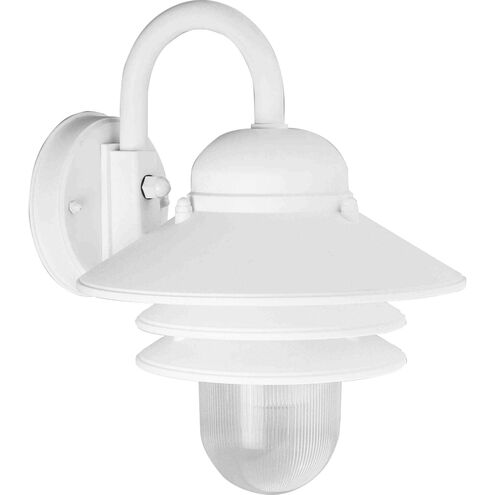Newport 1 Light 13 inch White Outdoor Wall Lantern