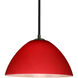 Tessa LED Black Stem Pendant Ceiling Light
