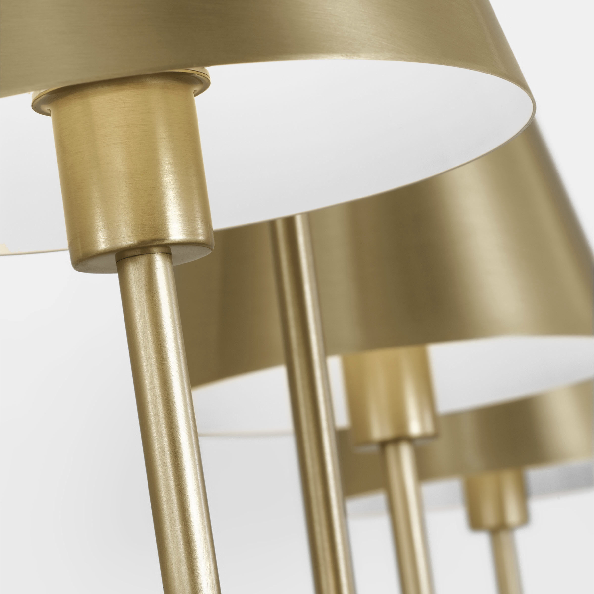 Drew & Jonathan Ender Linear Chandelier Ceiling Light, Large