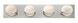 Nova 4 Light 25.5 inch Chrome Bath Wall Light