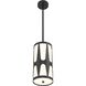 Royston 1 Light 7 inch Black Mini Pendant Ceiling Light