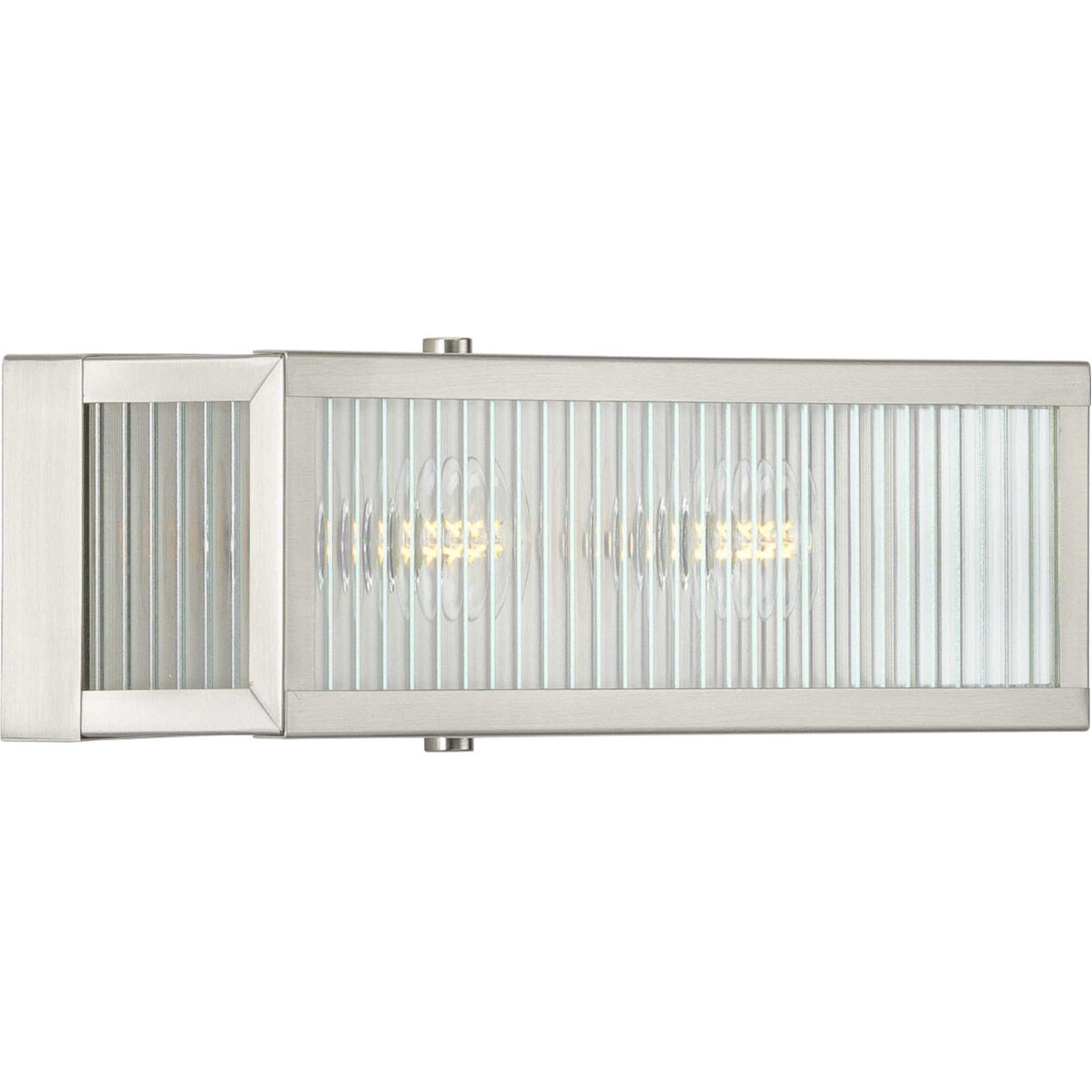 Dwyer 2 Light 14 inch Stainless Steel Bath Vanity Wall Light
