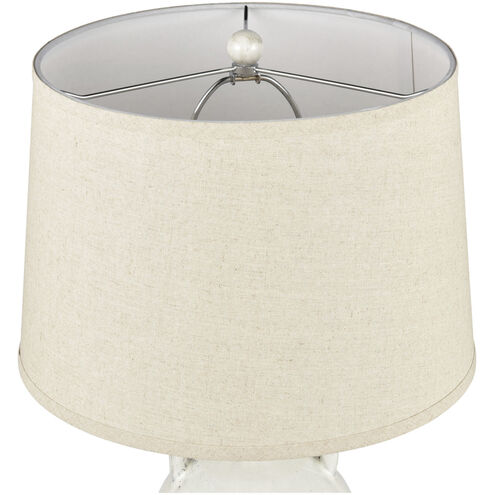 Gallus 27 inch 150.00 watt White Table Lamp Portable Light