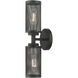 Industro 2 Light 5.13 inch Wall Sconce