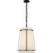 Carrier and Company Callaway LED 14.5 inch Bronze Hanging Shade Ceiling Light, Medium