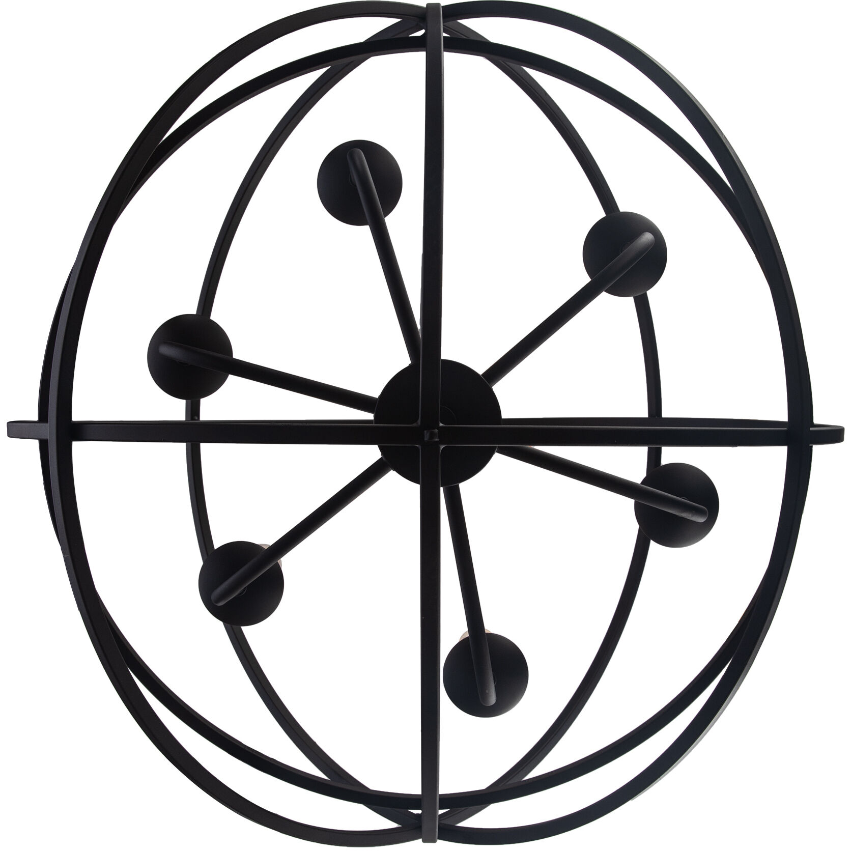 Apollo 6 Light 24 inch Rubbed Oil Bronze Pendant Ceiling Light