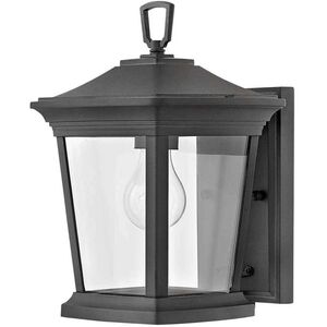 Bromley LED 12 inch Museum Black Outdoor Wall Mount Lantern