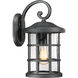 Crusade 1 Light 10.00 inch Outdoor Wall Light