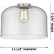 Whitney X-Large Bell 3 Light 36 inch Matte Black Linear Pendant Ceiling Light, Whitney