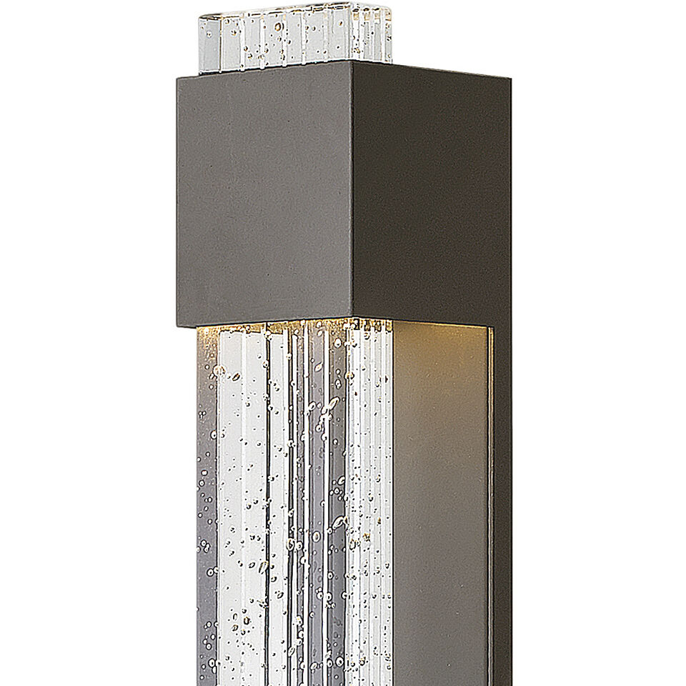 Glacier LED 22 inch Bronze Outdoor Wall Mount Lantern, Medium