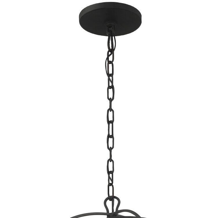 Somma Way 5 Light 17 inch Black Mini Chandelier Ceiling Light