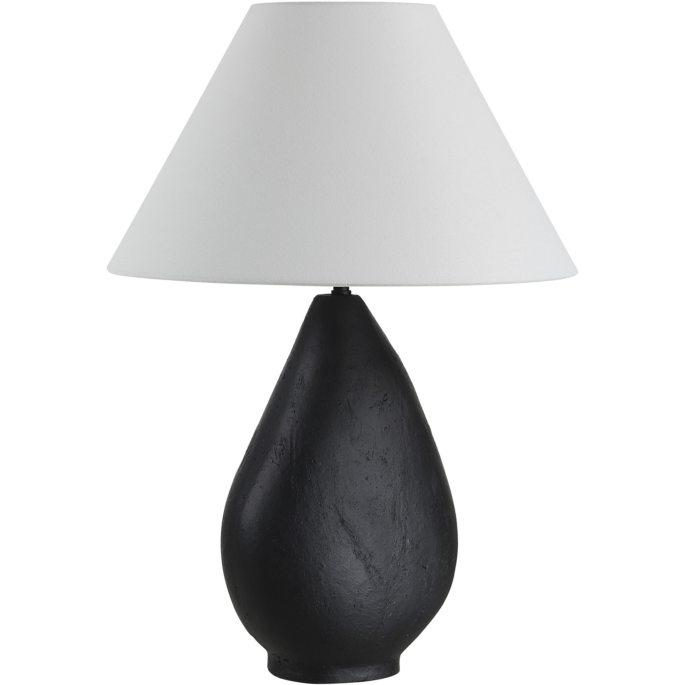 Sotiria 26 inch Texture Matte Black Table Lamp Portable Light