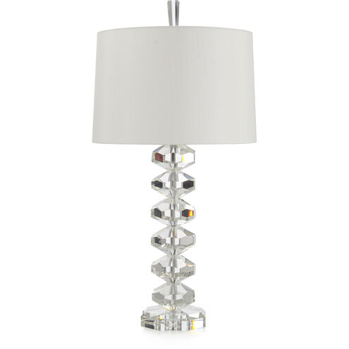 Prismatic 36 inch 150.00 watt Clear Table Lamp Portable Light