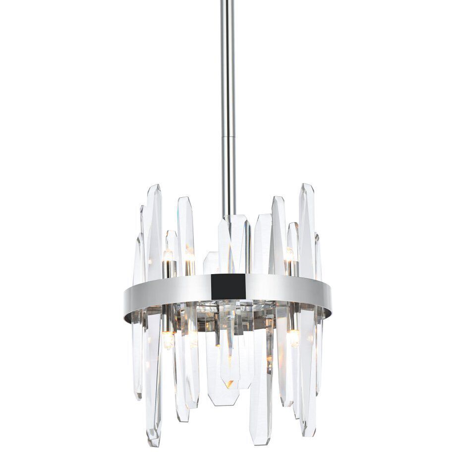 Serena 6 Light 10 inch Chrome Pendant Ceiling Light