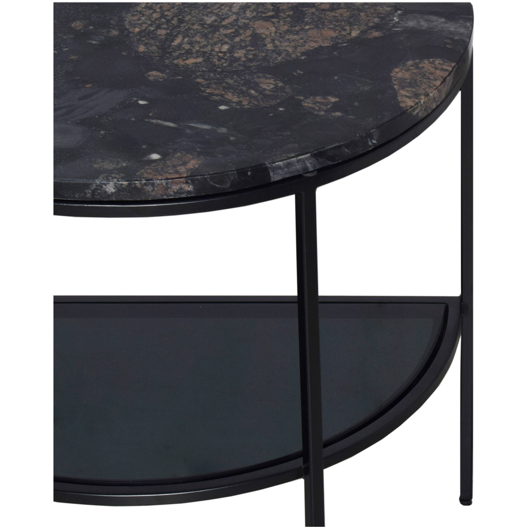 Aurora 23.5 X 22 inch Multitone Accent Table