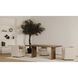 Lila 98 X 40 inch Brown Dining Table, Large